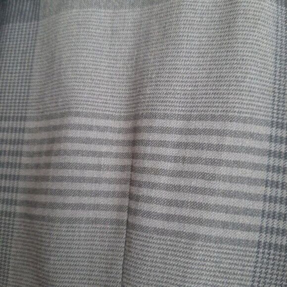 THEORY Zerena Wool & Cotton Blend Plaid Blazer Jacket Sz 8 - Picture 5 of 10